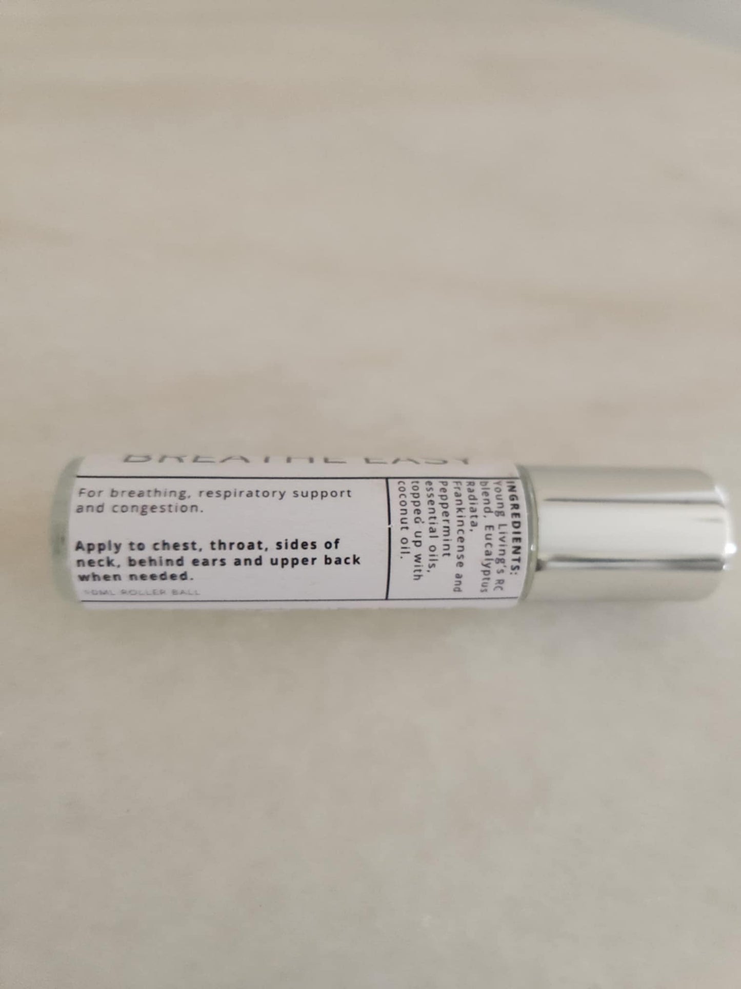 Breathe Easy Essential Oil Support Roller