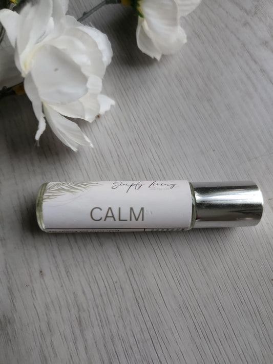 Calm essential oil support roller