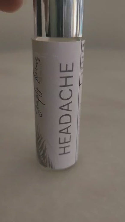 Headache & Muscle Tension Relief Support Roller 10ml